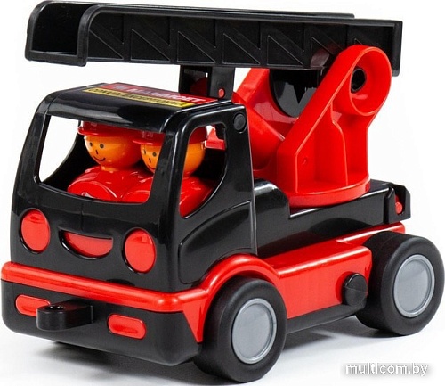 Игрушечный транспорт Полесье Mammoet Мой первый автомобиль пожарный 77356 (черная лестница)