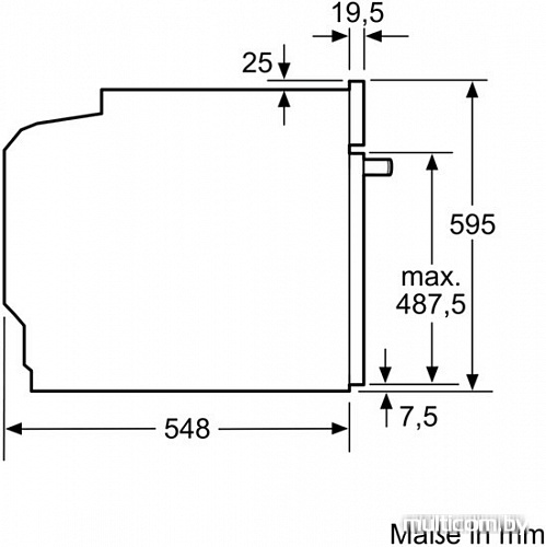 Духовой шкаф Bosch HBA517BM0R