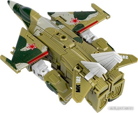 Трансформер Bondibon Самолет военный 2 в 1 ВВ6070-Б