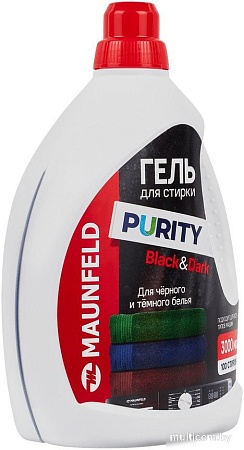 Гель для стирки MAUNFELD Purity Black&Dark MWL2000PB (2000 мл)