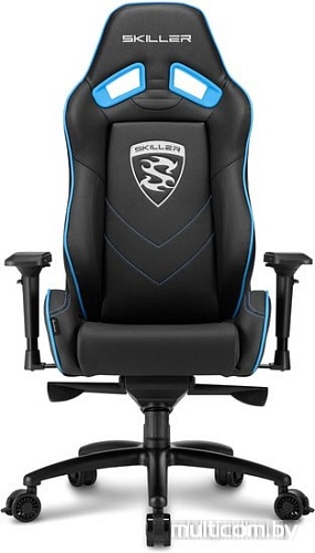 Кресло Sharkoon Shark Skiller SGS3 BK/BU (черный/синий)