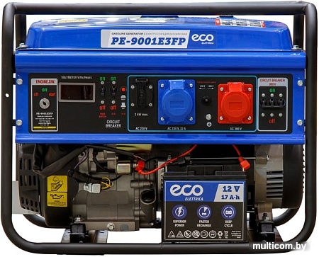 Бензиновый генератор ECO PE-9001E3FP