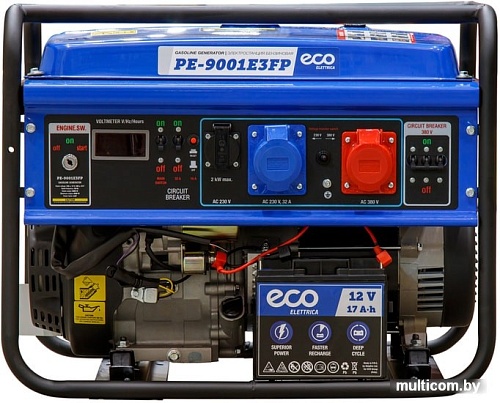 Бензиновый генератор ECO PE-9001E3FP