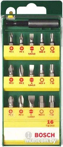 Набор бит Bosch 2607019453 16 предметов