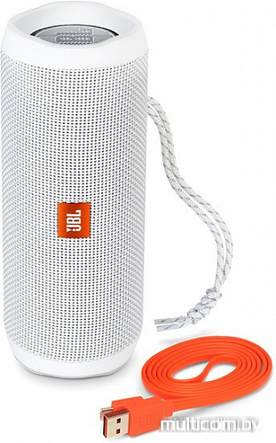 Беспроводная колонка JBL Flip 4 (белый)
