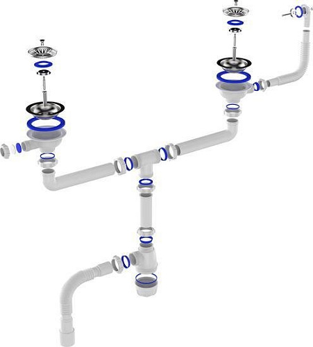 Сифон Aquant D0139-12-MR