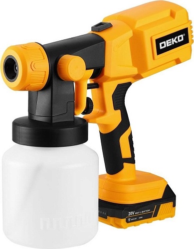 Краскораспылитель Deko SGDK20 086-1019 (с 1-им АКБ)
