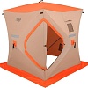 Палатка для зимней рыбалки Premier Fishing Куб 1.5х1.5 (белый/оранжевый)