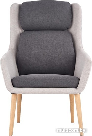 Стул-кресло Halmar Purio (светло-серый/темно-серый)
