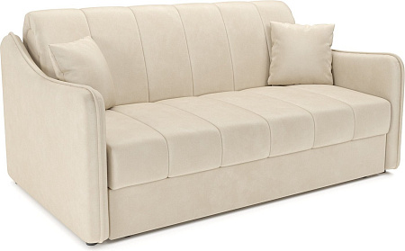 Диван Мебель-АРС Давос ППУ 140x200 см M2-109-4 (бархат бежевый Star Velvet 6 Light Beige)