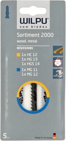 Набор пильных полотен Wilpu 0286000005