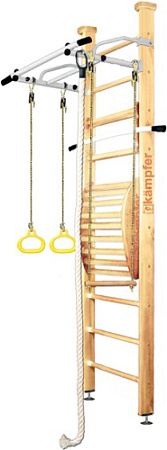 Детский спортивный комплекс Kampfer Helena Maxi Ceiling (стандарт, натуральный/белый антик)