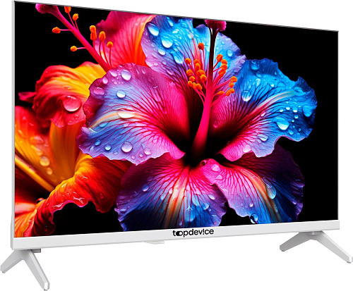 Телевизор Topdevice 24&quot; LED Frameless CN04 (белый)