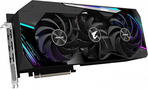 Видеокарта Gigabyte Aorus GeForce RTX 3090 Master 24GB GDDR6X GV-N3090AORUS M-24GD