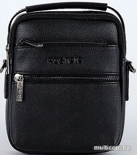 Мужская сумка Poshete 250-5188-1-BLK (черный)