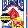Игральные карты Bicycle Standard Short Blue 1016762