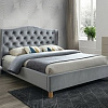 Кровать Signal Aspen Velvet 180x200 (серый)