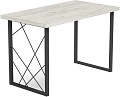 Кухонный стол Mio Tesoro Wasabi 36 120x66 (дуб крафт белый/черный)