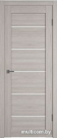 Межкомнатная дверь Atum Pro Х27 60x200 (stone oak, стекло white cloud)