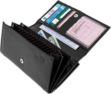 Кошелек Cedar Lorenti D-15-BK (черный)