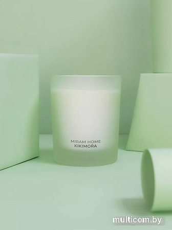 Свеча Miram Мох и янтарь Kikimora 4012125 (200г)