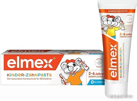 Зубная паста Elmex Для детей от 2 до 6 лет 50 мл