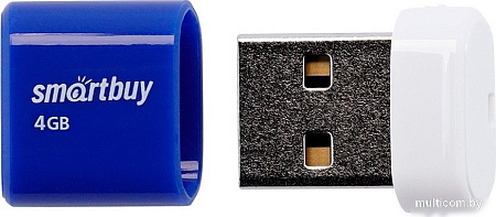 USB Flash SmartBuy Lara 4GB (синий)