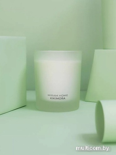 Свеча Miram Мох и янтарь Kikimora 4012125 (200г)