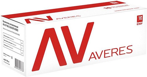 Выключатель автоматический EKF Averes AV-6 1P 2A (B) 6kA mcb6-1-02B-av