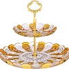Этажерка для фруктов Lefard Gold Glass 195-161