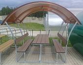 Беседка Велес Астра (3м, тонированный)