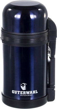 Термос Guterwahl 120-26009 1л (синий)