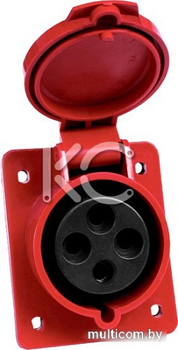 Розетка промышленная КС 424 32А YHT