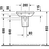Умывальник Duravit DuraStyle 45x33.5 (0708450000)
