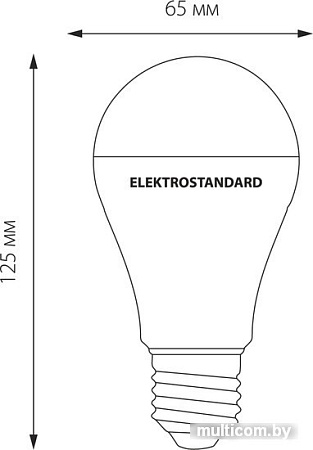 Светодиодная лампа Elektrostandard Classic LED D 20W 6500K E27 А65 BLE2744
