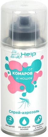 Спрей от насекомых Help Детский от комаров и мошек репеллентный 80294 90 мл