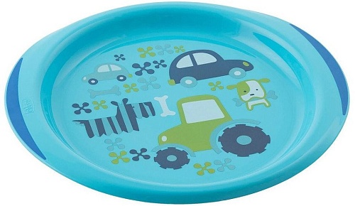 Набор детской посуды Chicco 340624058 (голубой)