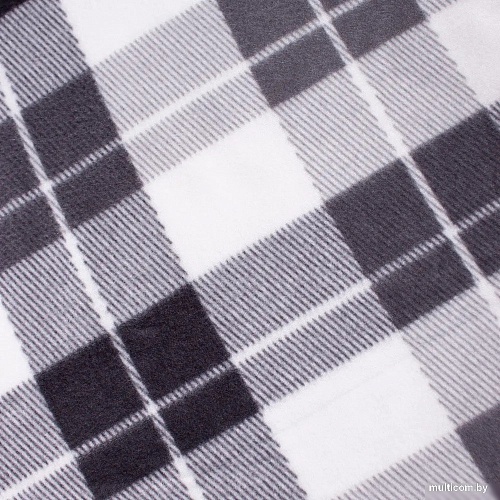 Плед Casa Conforte London 130x170 6154465 (черный)