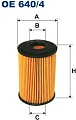 Масляный фильтр Filtron OE 640/4