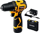 Дрель-шуруповерт Steher CDB-120-1 (с 1-им АКБ, кейс)