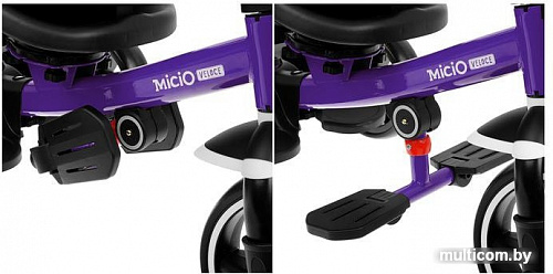 Детский велосипед Micio Veloce 2020 (фиолетовый)
