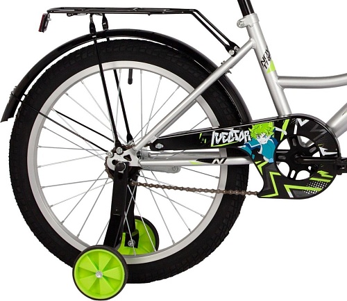 Детский велосипед Novatrack Vector 2025 203VECTOR.SL5 (серебристый)