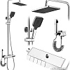 Душевая система Rea Rob chrome REA-P6626