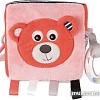 Развивающая игрушка Canpol Soft Sensory Cube Bears 68/073 (оранжевый)