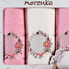 Набор полотенец Merzuka Ceremony 11777 (3 шт, светло-розовый)