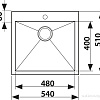 Кухонная мойка Kaiser KSM-5455