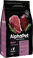 Сухой корм для кошек AlphaPet Superpremium Adult с говядиной и печенью 1.5 кг