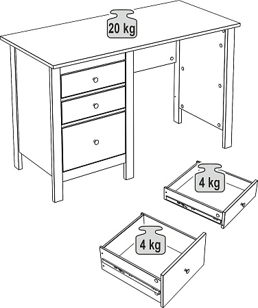 Офисный стол Mio Tesoro Сага 120x56 2.08.06.160.6 (темно-бирюзовый)