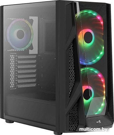 Корпус AeroCool NightHawk Duo-G-BK-v1