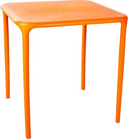 Стол Алеана Альф new 72x72 (светло-оранжевый)